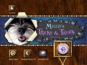 millie tricks and treats menu