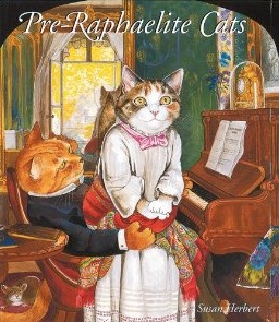 herbert_pre-raphaelite cats