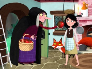 snow white and the queen