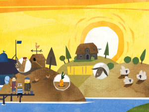 fiete on the farm dawn