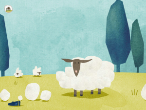 fiete on the farm sheep