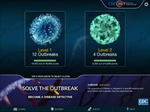 solve the outbreak menu