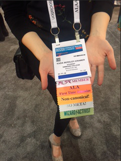 Kazia Berkley-Cramer, ribbon model. Photo: Elissa Gershowitz