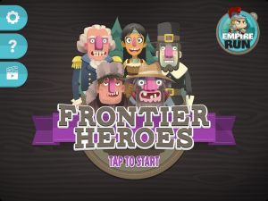 frontier heroes title screen