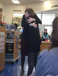 Library love: Liz Phipps Soeiro and Julie Roach