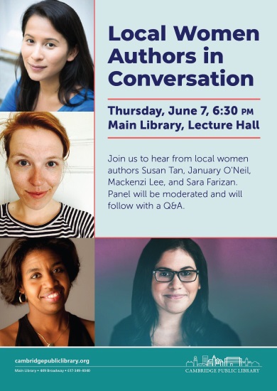 Local Women Authors in Conversation at the Cambridge Public Library
