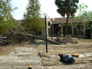 Keller post Katrina The Keller branch after Hurricane Katrina