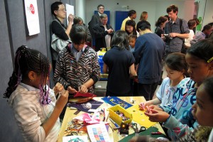 Maker Space open house @ NYSCI Photo by Nick Normal