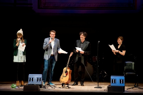 Carnegie Hall - PaperTowns cast reading - credit Andrea Fischman