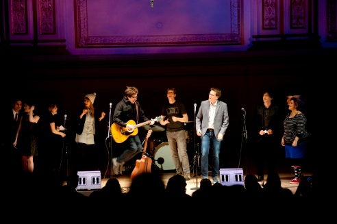 Carnegie Hall - This Year singalong - credit Andrea Fischman