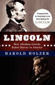 title lincoln in white letters mid page