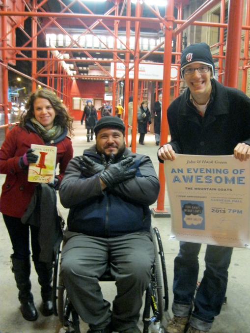 Pictures of the Week: John Green Fans Outside Carnegie Hall for an Evening of Awesome