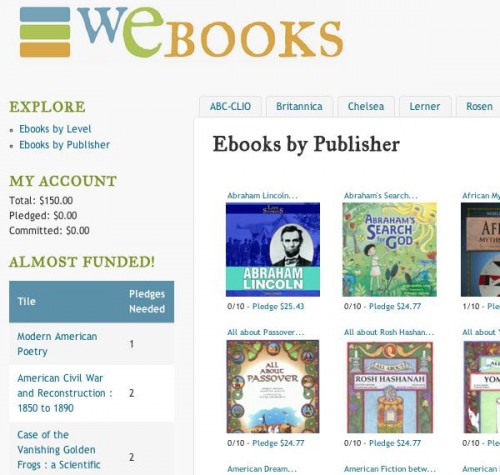 Webooks: A novel plan for cooperative ebook purchasing | The Next Big Thing
