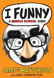 Boy wearing funny mustache glasses