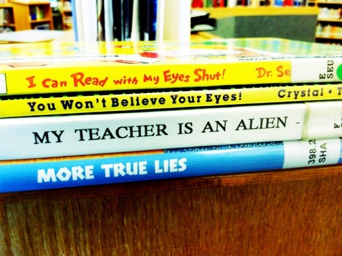 Poetry Friday: More True Lies