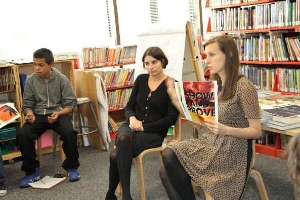Pictures of the Week: Bankstreet Students Debate Diversity; Elizabeth Eulberg at TEDxTeen 2013