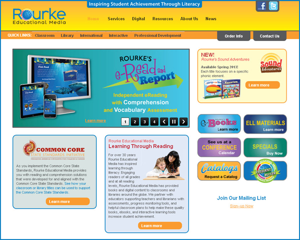 Rourke eRead and Report: Fiction and Nonfiction ebooks for K-12, with assessment features built in