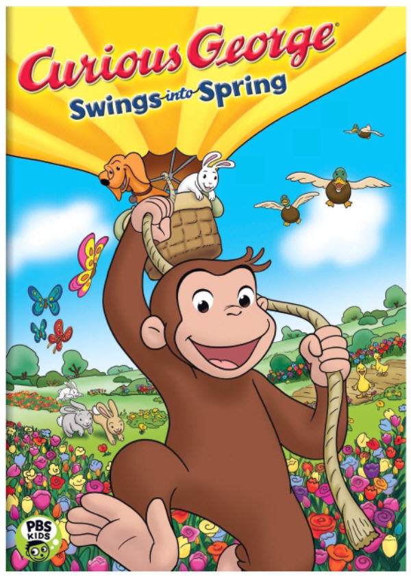 Pick of the Day: Curious George Swings into Spring (DVD)