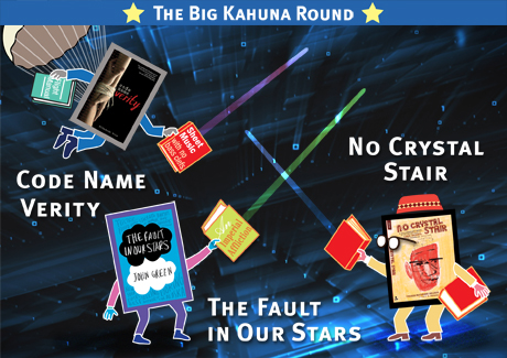 The Big Kahuna Match: Between The Fault in Our Stars, No Crystal Stair, and Code Name Verity