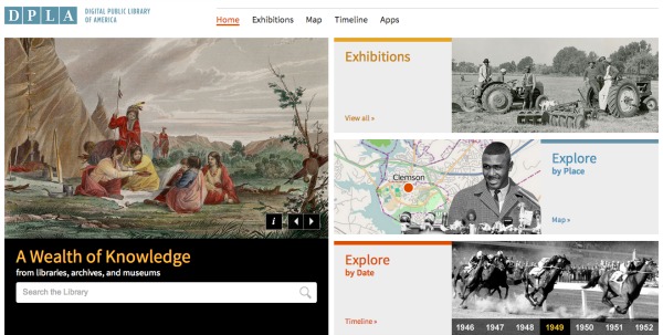 Digital Public Library of America | screencast tour