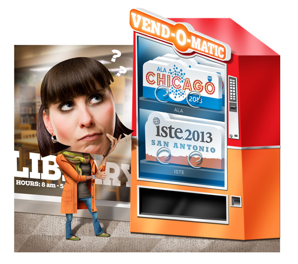 Choices, Choices... For the Tech-Minded, ISTE May Be More Useful Than ALA