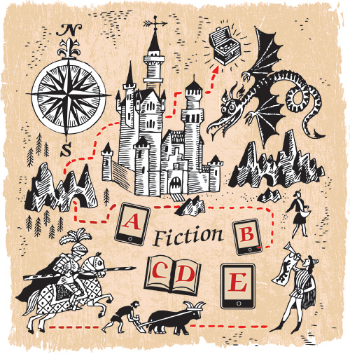 ‘Here Be Fiction’ Launches: New site features ebook fiction available to schools on library-friendly terms