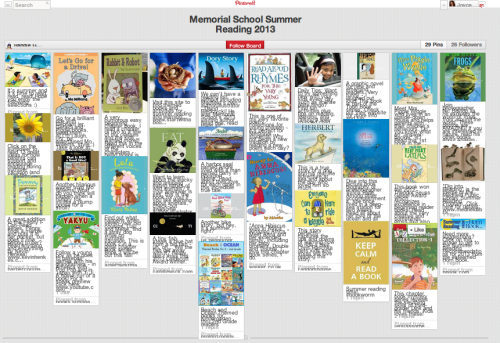 memorialschoolsummerreading memorialschoolsummerreading1 500x343 Randies Pinterest Reading List/Board