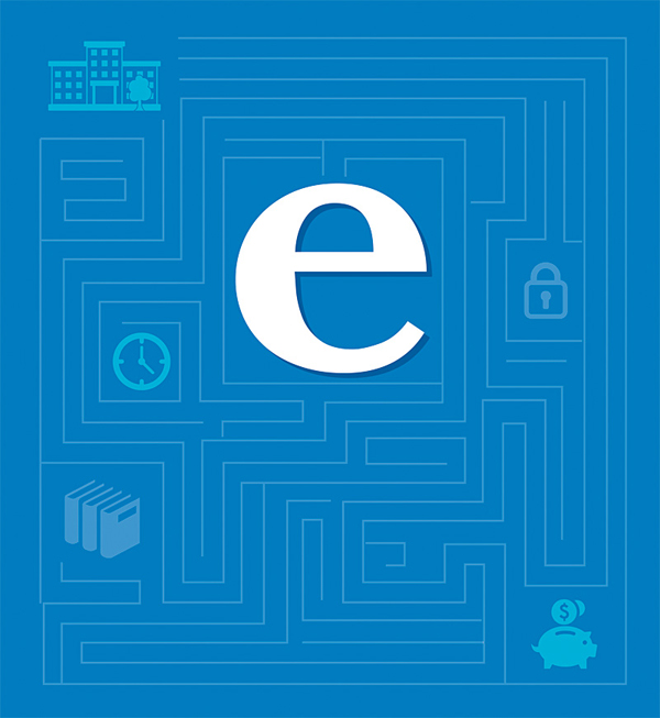 E. It’s Complicated. How Two Schools are Riding the Transition to Ebooks