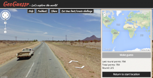 Where in the world? GeoGuessr as a literacy tool