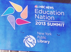 Libraries More Visible at NBC’s 2013 Education Nation Summit
