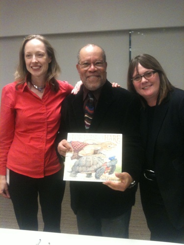 Pictures of the Week: Jerry Pinkney Honored at Special Event; POW! Imprint Launch Party