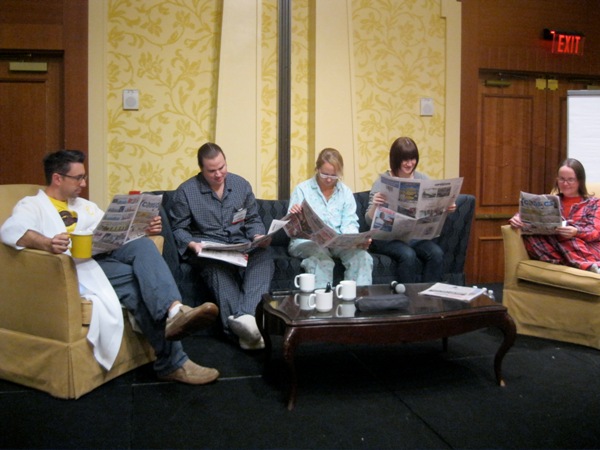 Pictures of the Week: Graphic Novelists Entertain at Author Breakfast | AASL 2013