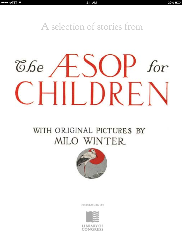 Lessons from Aesop | Touch and Go