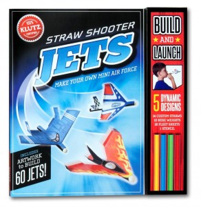 Paper jet shooters teach kids how to create jets using their own breath. 