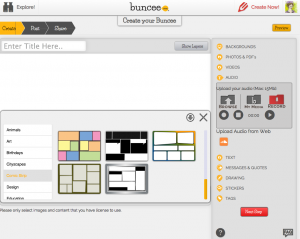 buncee.edu for easy and adorable storytelling