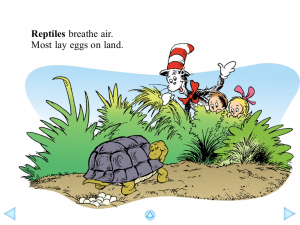 Screen from 'Miles and Miles of Reptiles.' ( ) Riuz