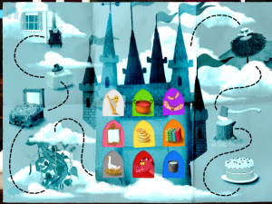 Interior screen from 'Jack and the Beanstalk' (Nosy Crow)