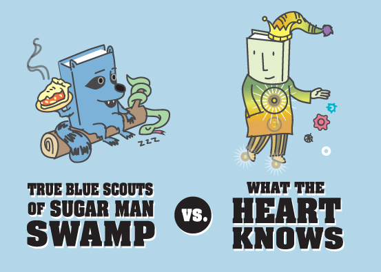 Round 1, Match 8: True Blue Scouts of Sugar Man Swamp vs What The Heart Knows