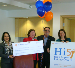 Hartford Public Library Wins $25K High Impact Literacy Award