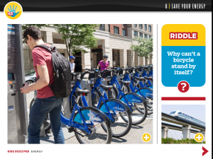 Screen from 'Energy' (Kids Discover) 