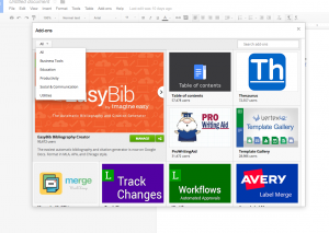 Google Docs adds add-ons