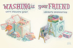 Washing is your friend
