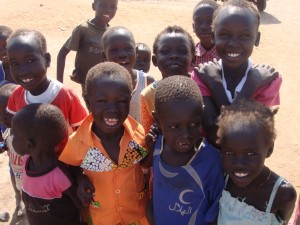 Girls in South Sudan