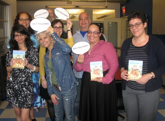 Pictures of the Week: National Kid Lit Ambassador Kate DiCamillo Visits 'School Library Journal'