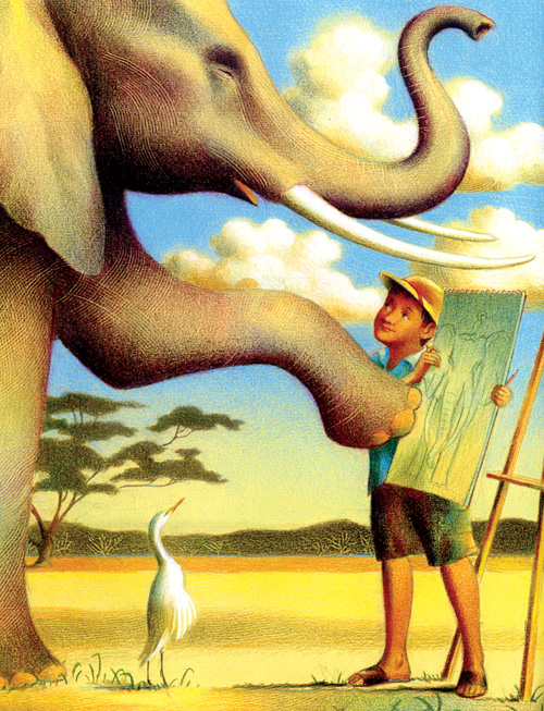 Draw! (Colón) illus. by Raúl Colón