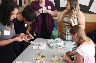 Happy Campers: Librarians Discuss, Brainstorm, and Make at Annual KidLibCamp Unconference