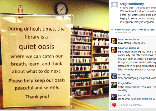 Ferguson Public Library Offers Lessons for Students in Limbo