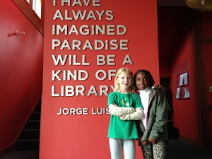 Two Second Graders Pitch to Restore School Library on Indiegogo
