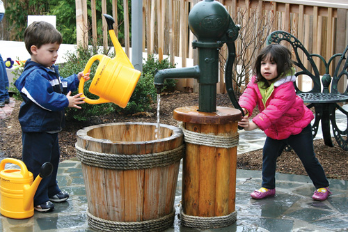 The Middle County Public Library aims to make literacy, learning, and appreciation for nature all part of children’s library experience. Courtesy of Middle Country Public Library.