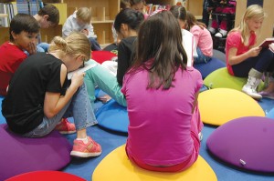 Photos courtesy of Kaechele Elementary School Library.